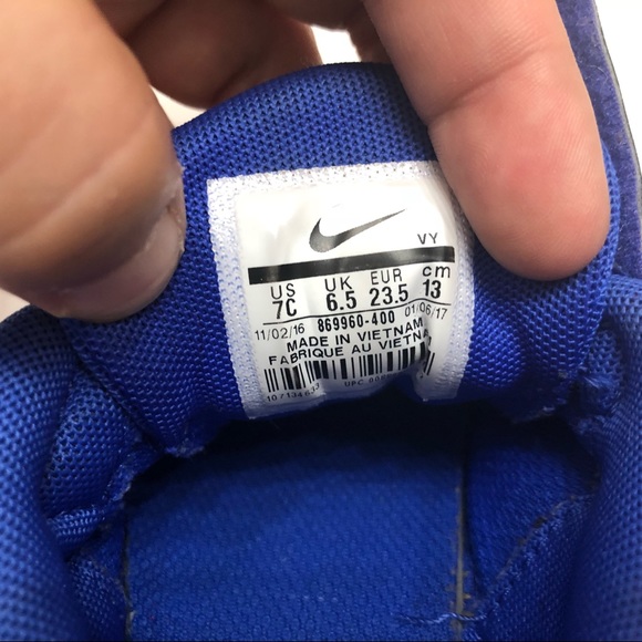 SOLD Toddler Blue Nike’s - Picture 3 of 3